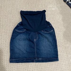 Maternity Jean skirt size S